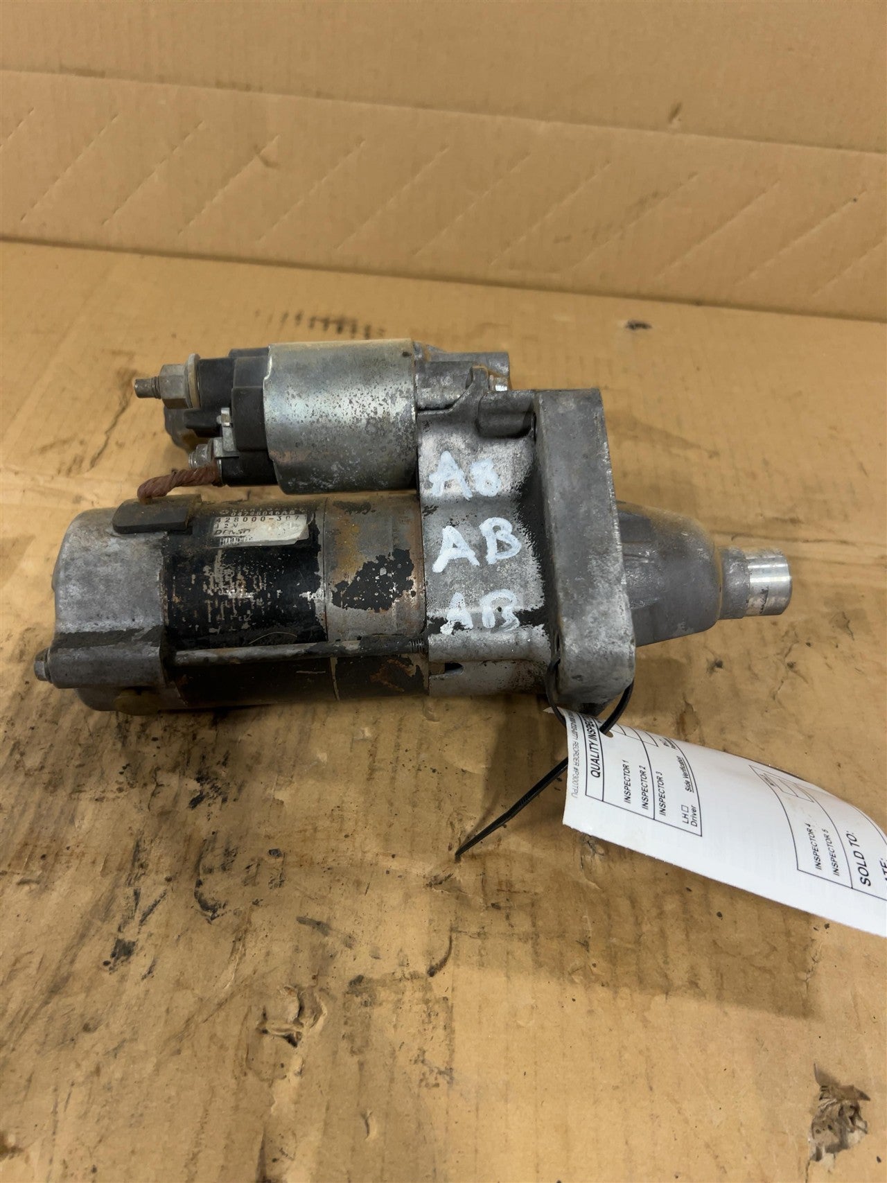 2006 thru 2010 Chrysler Town and Country, Dodge Caravan, Chrysler Pacifica Engine Starter Motor 3.3L