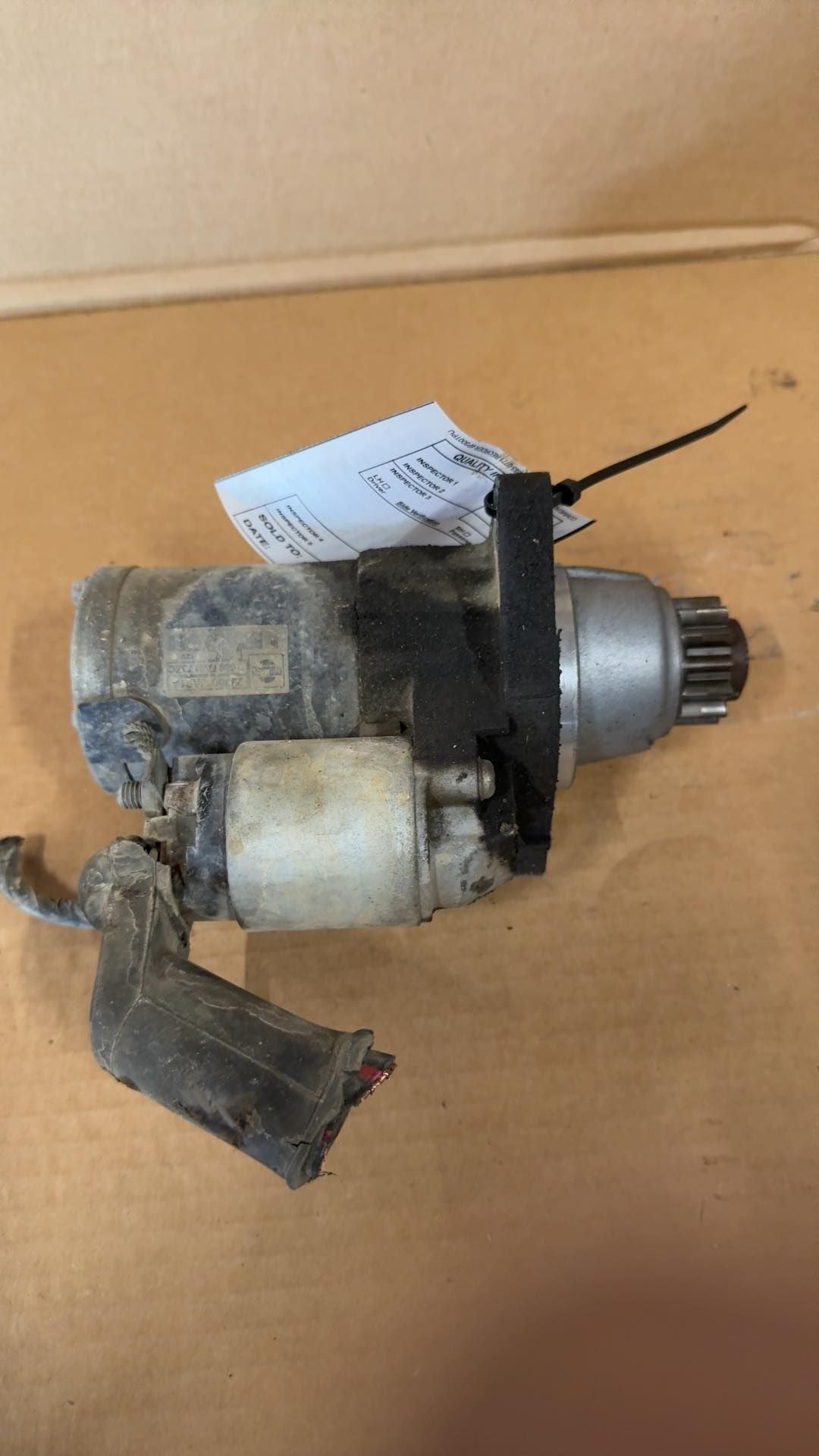 2007 thru 2013 Nissan Altima Engine Starter Motor 2.5L AT 4 cylinder