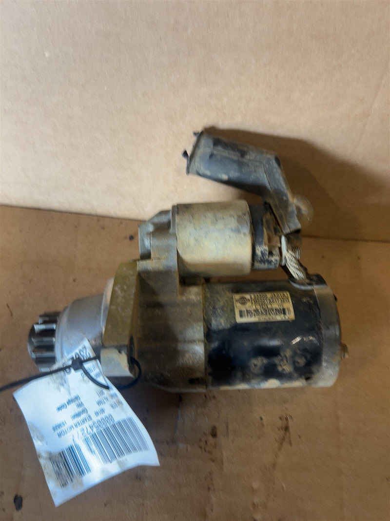 2007 thru 2013 Nissan Altima Engine Starter Motor AT 2.5L 4 cylinder