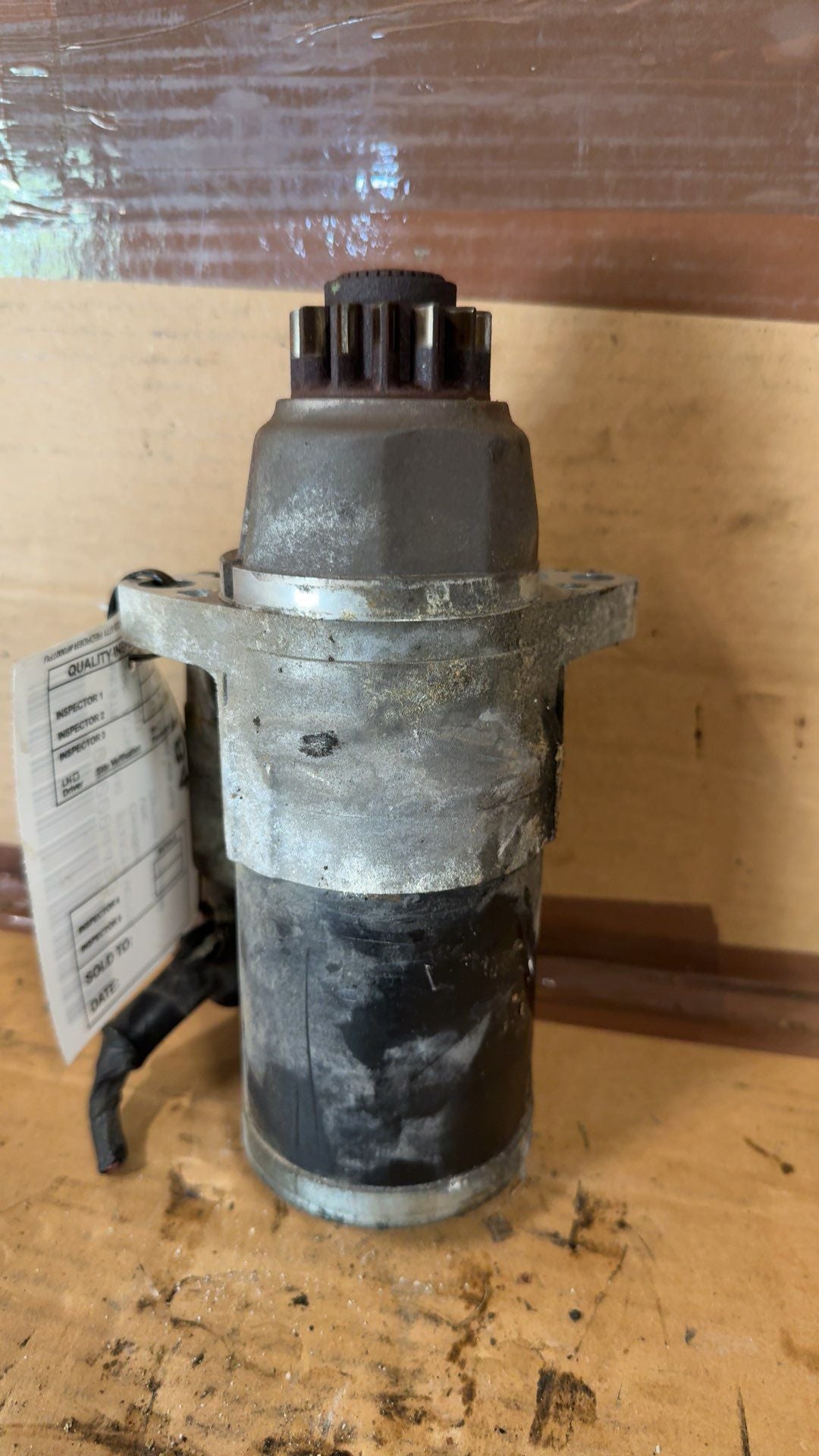 2007 thru 2013 Nissan Altima Engine Starter Motor 2.5L AT 4 cylinder