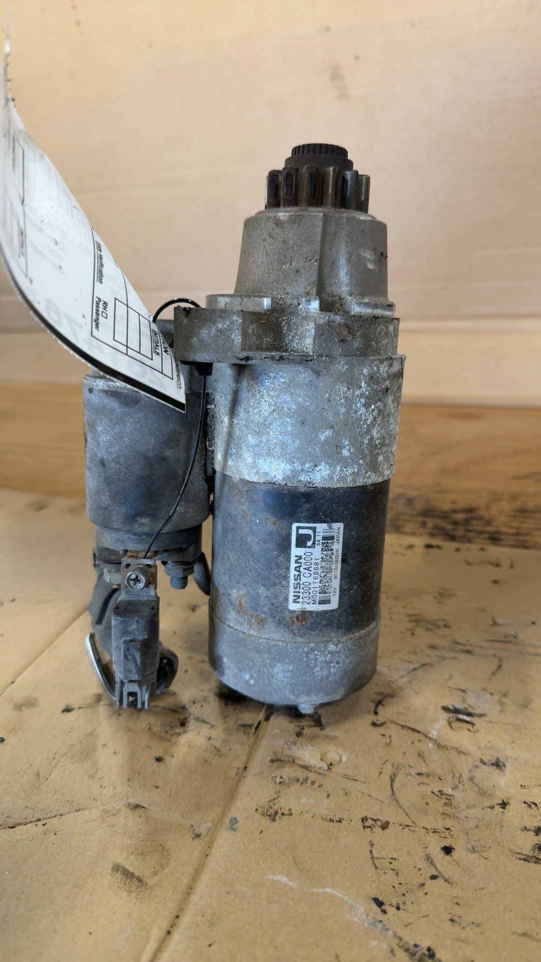2003 thru 2008 Nissan Murano, Nissan Maxima Engine Starter Motor 3.5L