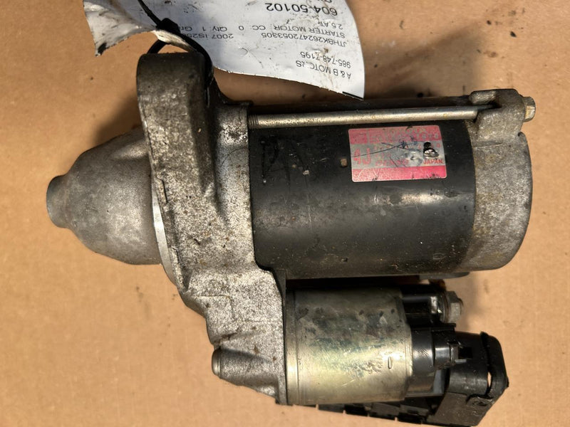 2006 thru 2017 Lexus IS350, Lexus IS250, Lexus GS350, Lexus RC350 and 3 more Engine Starter Motor 2.5L 3.5L