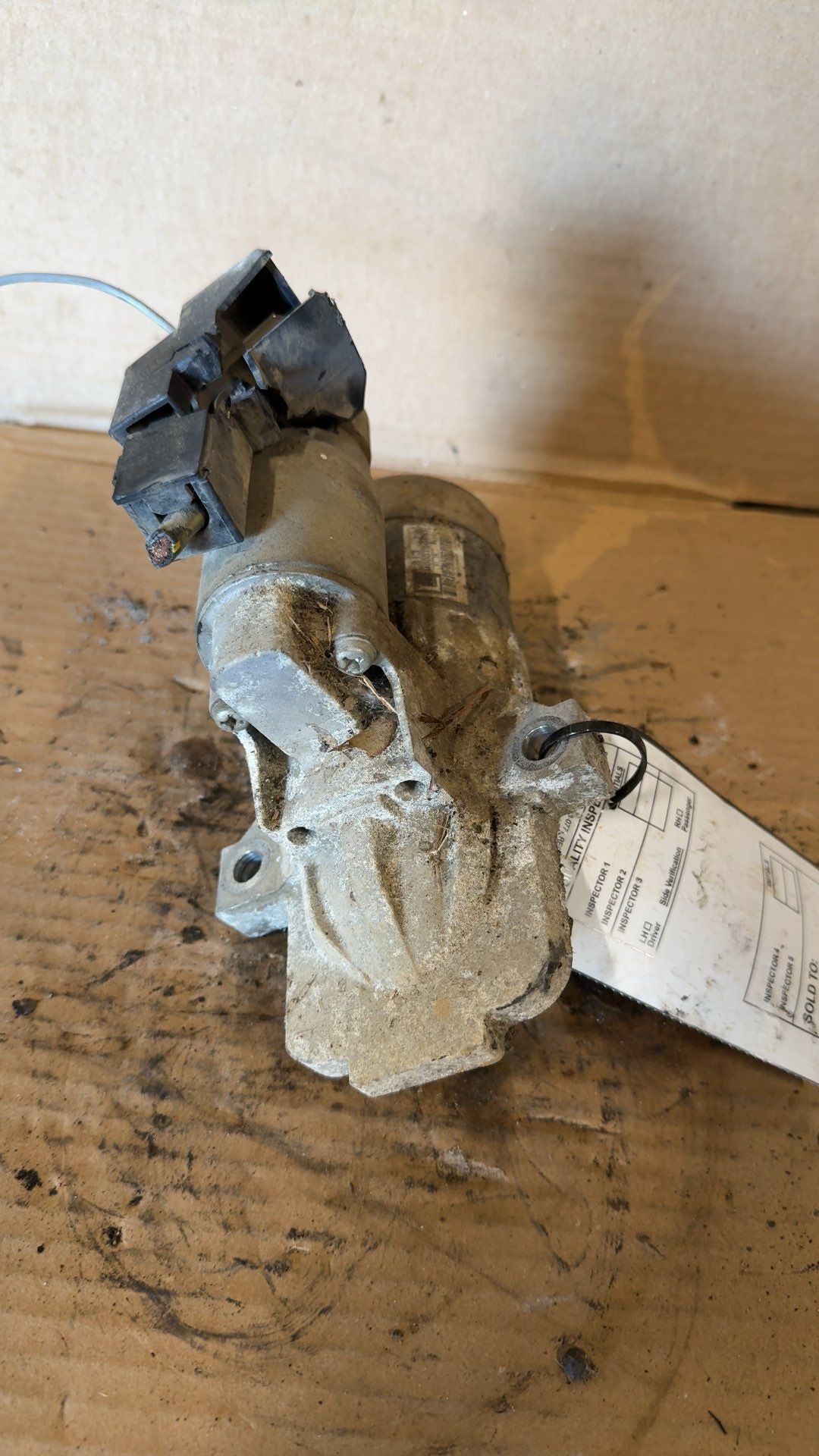 2004 thru 2009 Mazda 3 Engine Starter Motor 2.0L 4 Cylinder
