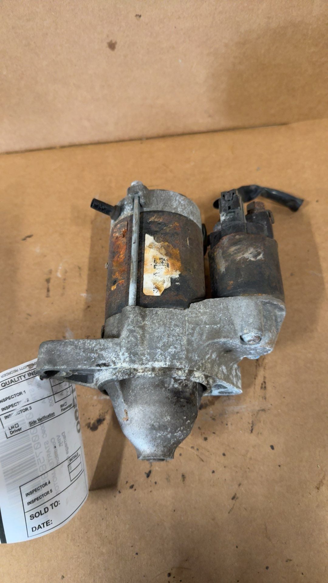 2000 thru 2019 Toyota Yaris, Toyota Echo, Scion XA, Scion XB Engine Starter Motor 4 Cylinder
