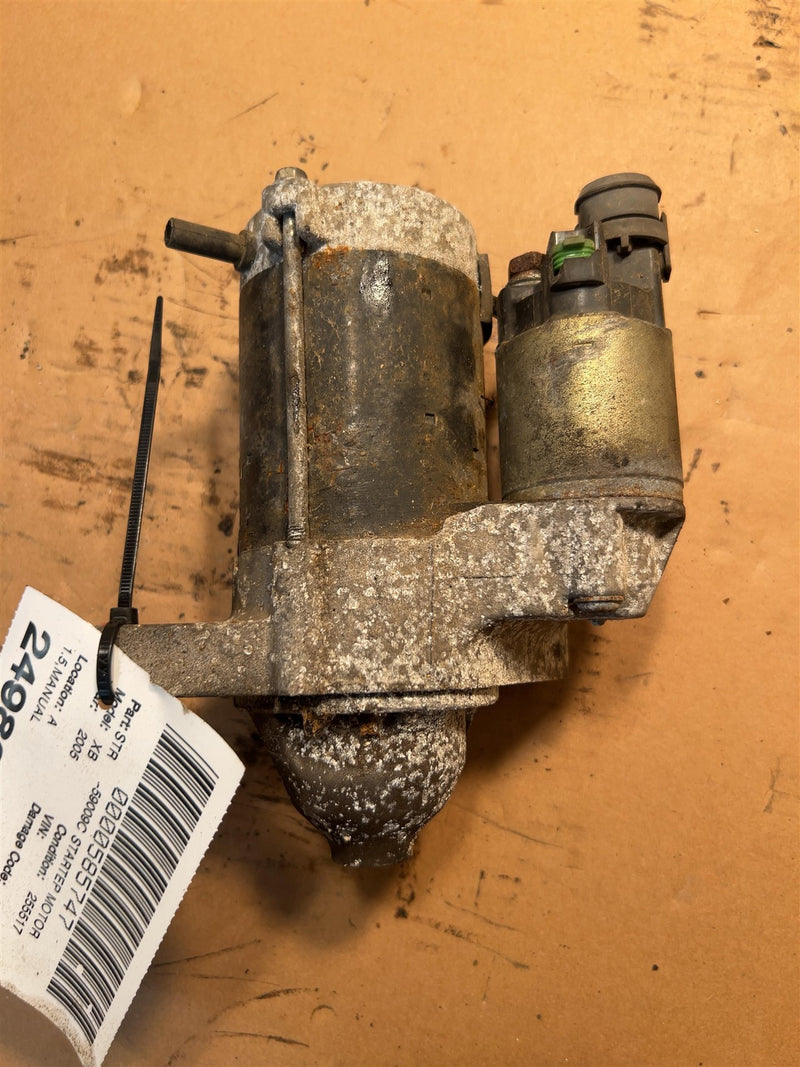 2000 thru 2019 Toyota Yaris, Toyota Echo, Scion XA, Scion XB Engine Starter Motor