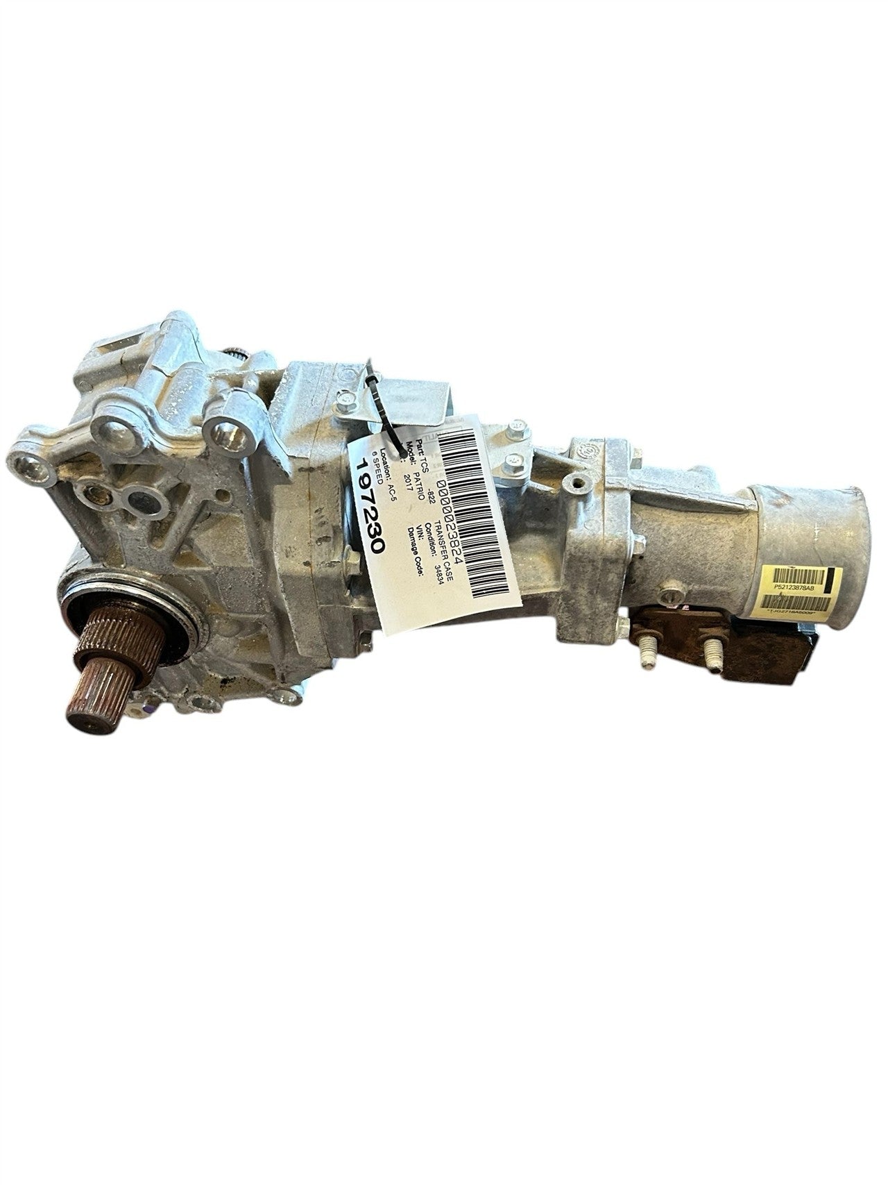 2014 2015 2016 2017 Jeep Compass, Jeep Patriot Transfer Case Assembly AT 6 speed