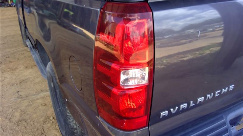 2007 thru 2013 Chevrolet Avalanche 1500 Driver Side Left Tail Light Lamp Assembly L