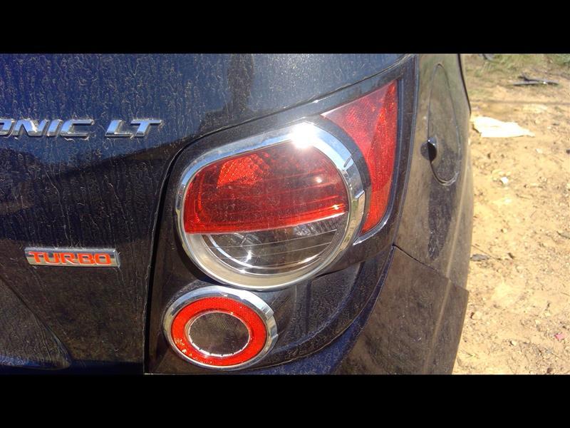 2012 thru 2016 Chevrolet Sonic Passenger Side Right Tail Light Lamp Assembly Htbk R