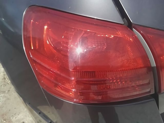2008 thru 2015 Nissan Rogue Driver Side Left Tail Light Lamp Assembly quarter panel mounted L