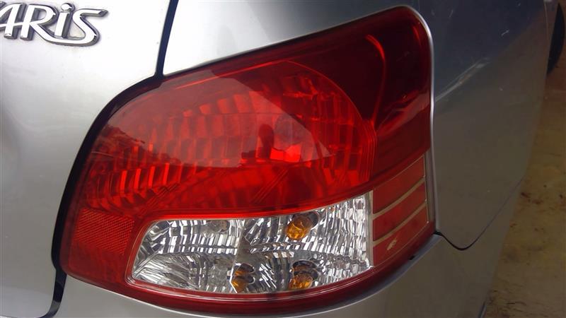 2007 thru 2012 Toyota Yaris Passenger Side Right Tail Light Lamp Assembly Sdn R