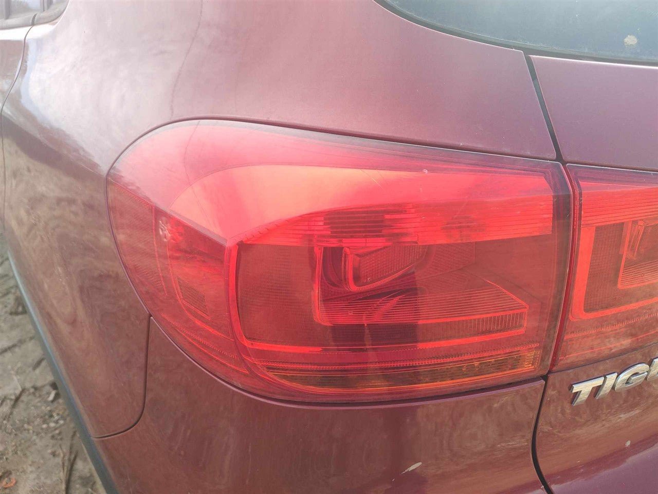2012 thru 2018 Volkswagen Tiguan Driver Side Left Tail Light Lamp Assembly L