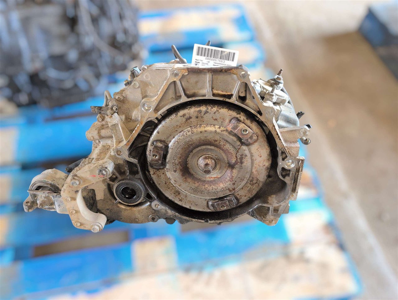2005 2006 Chevrolet Equinox, Pontiac Torrent Transmission Transaxle Assembly 3.4L AT FWD opt M09