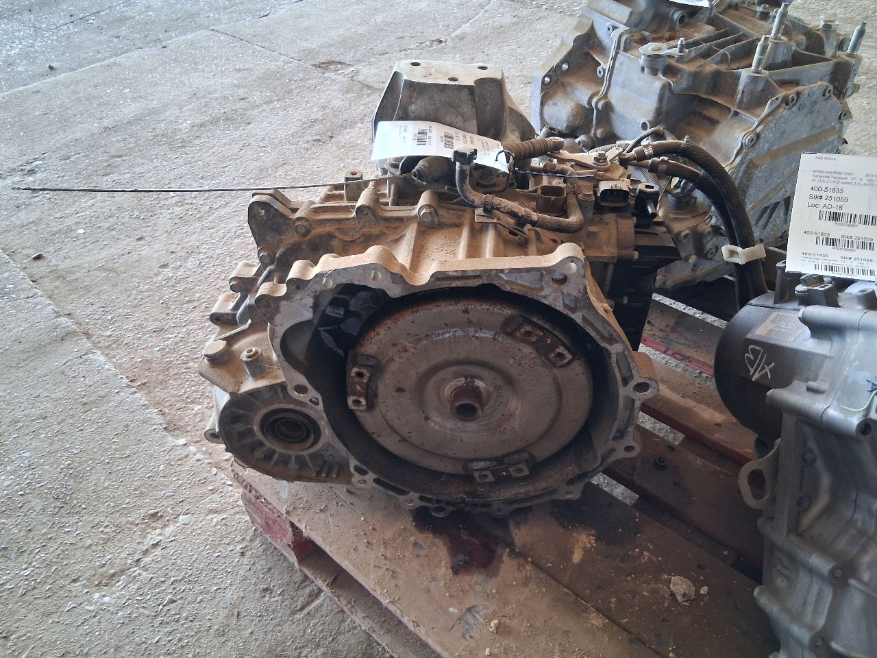 2013 2014 2015 2016 Dodge Dart Transmission Transaxle Assembly AT 2.4L ID 68197729