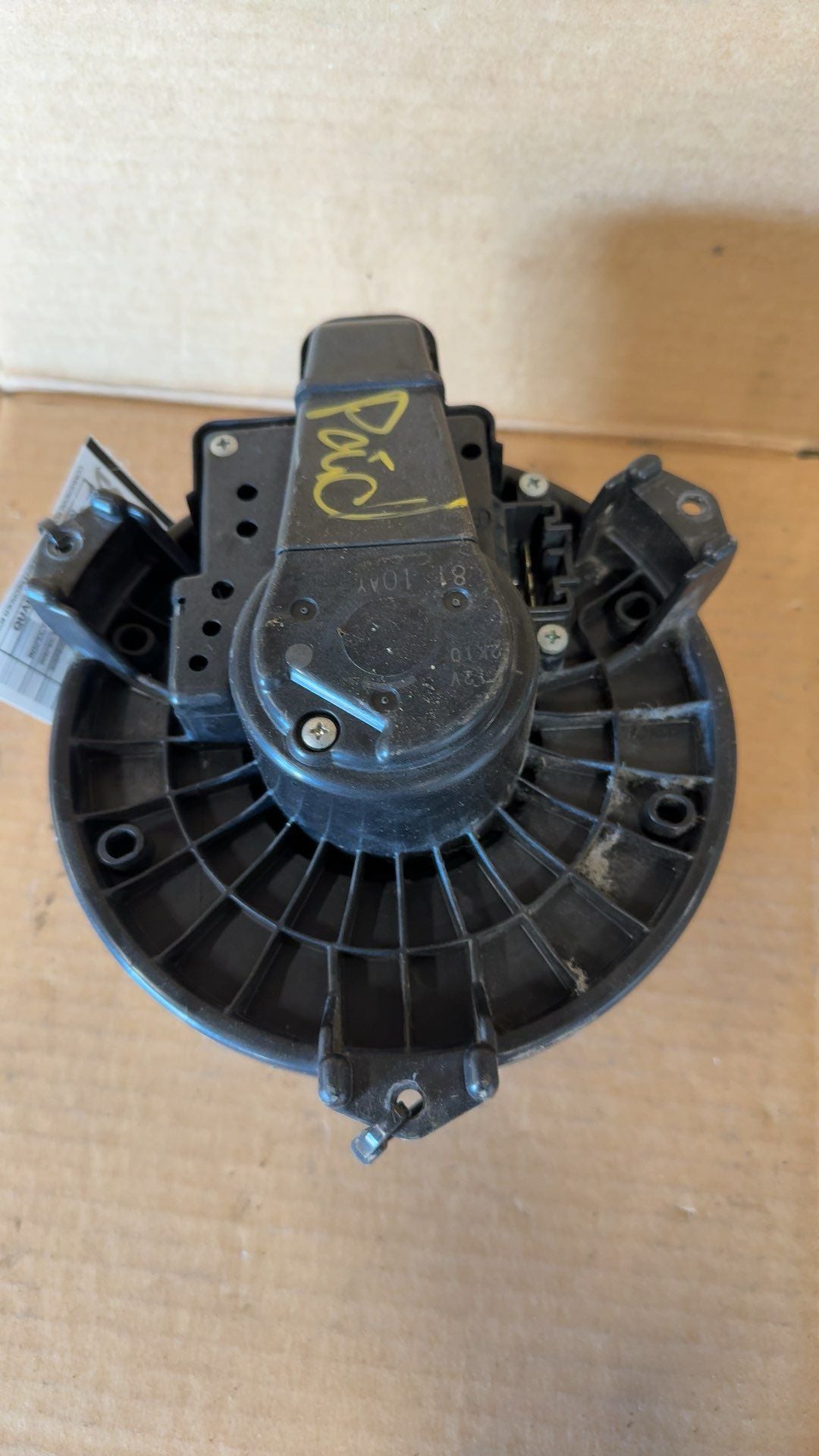 2002 thru 2008 Toyota Camry, Toyota Solara Blower Motor SE