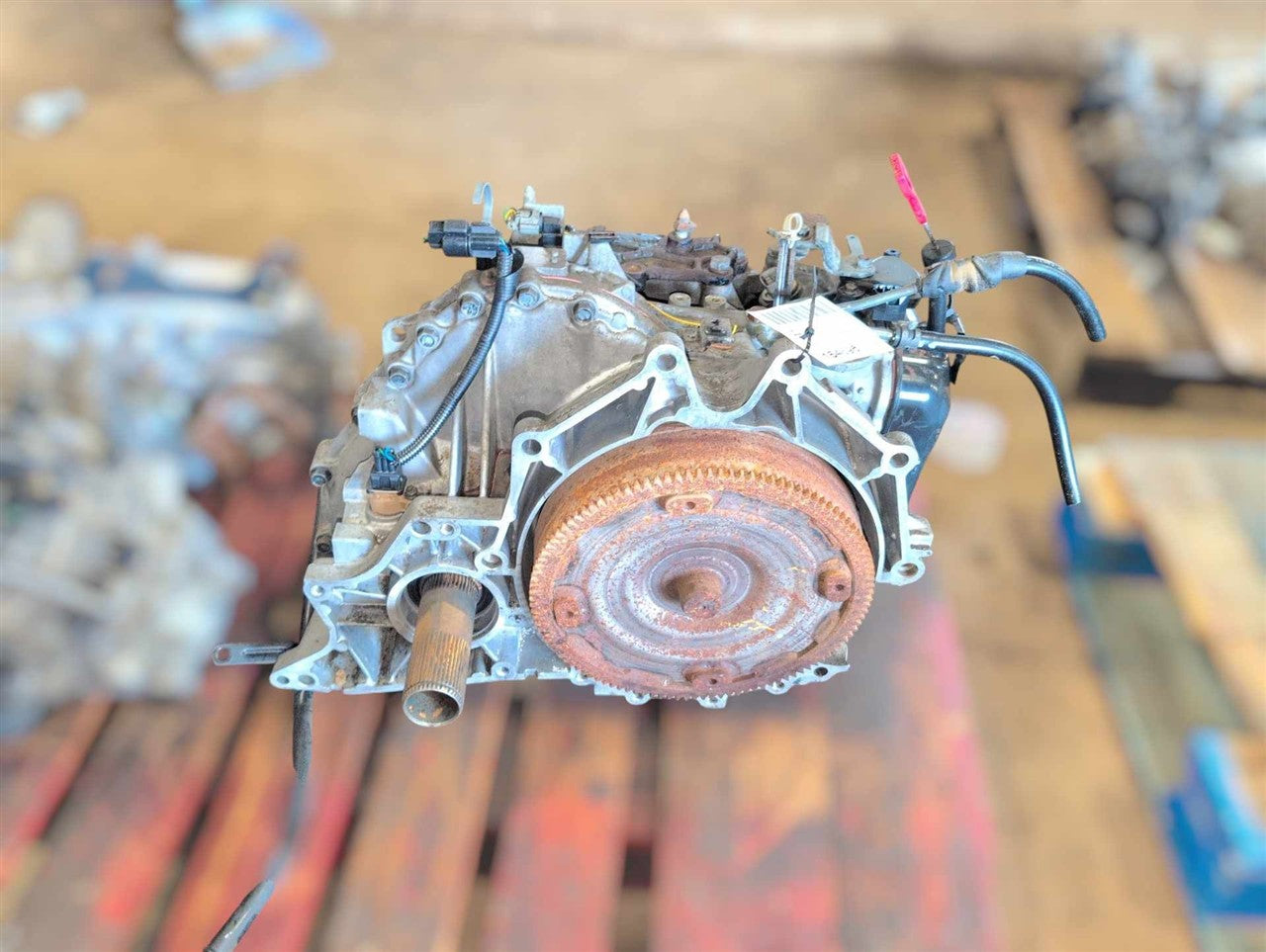 2001 thru 2006 Hyundai Santa FE Transmission Transaxle Assembly 2.7L AT AWD
