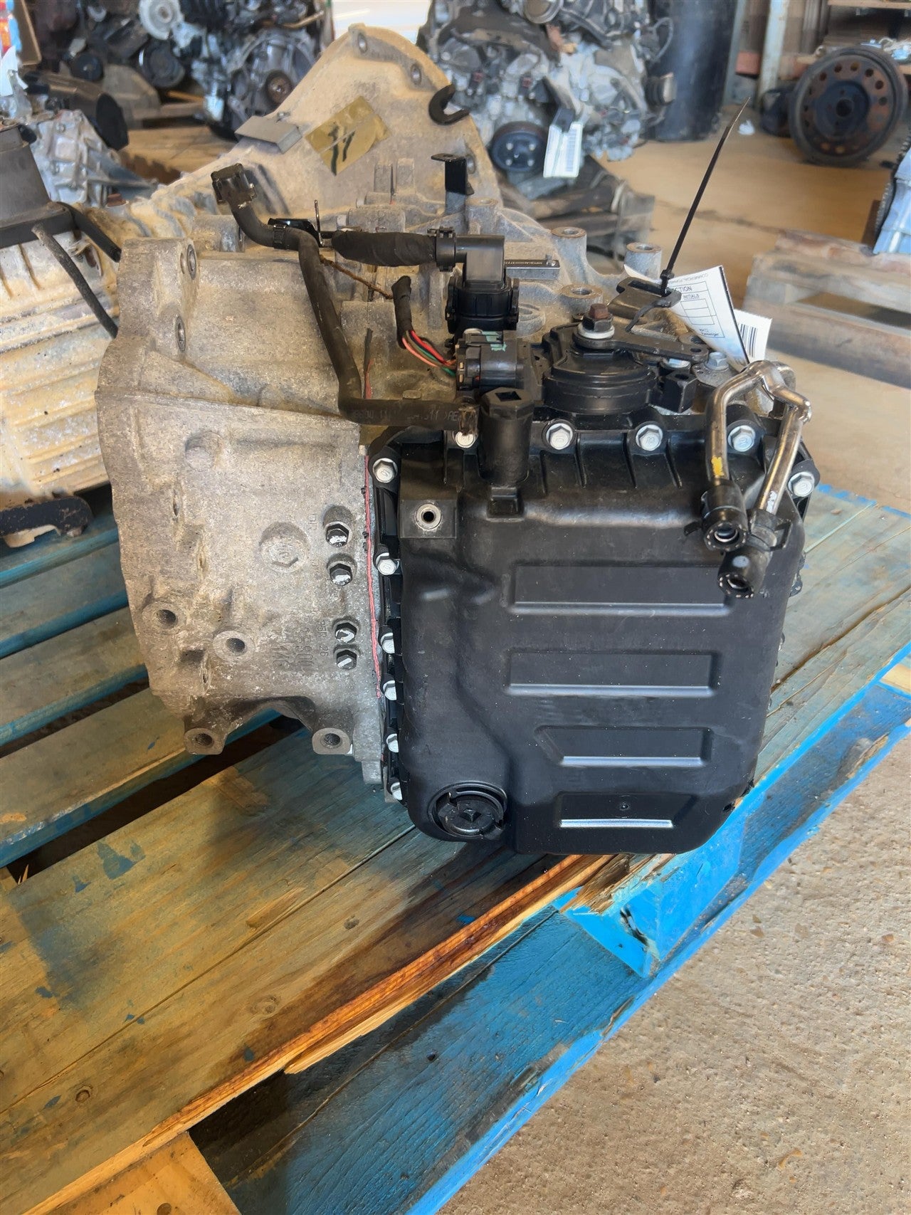 2011 2012 2013 Hyundai Sonata Transmission Transaxle Assembly 2.4L VIN C AT metal valve body pan