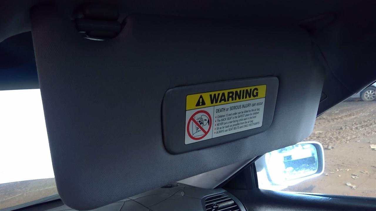 2004 thru 2008 Acura TL Passenger Side Right Sun Visor illuminated R