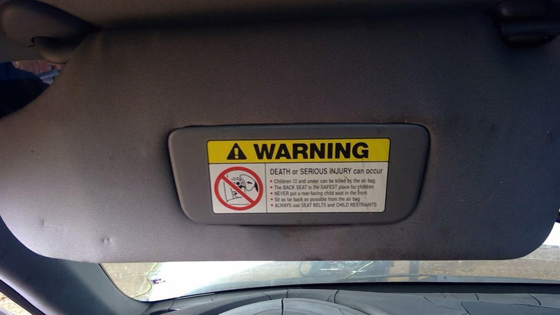 2004 thru 2008 Acura TL Driver Side Left Sun Visor illuminated L