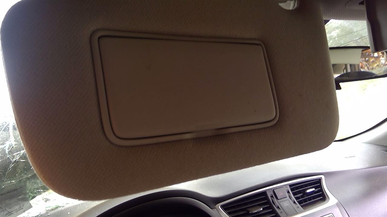 2012 thru 2019 Nissan Sentra, Nissan Leaf Driver Side Left Sun Visor L