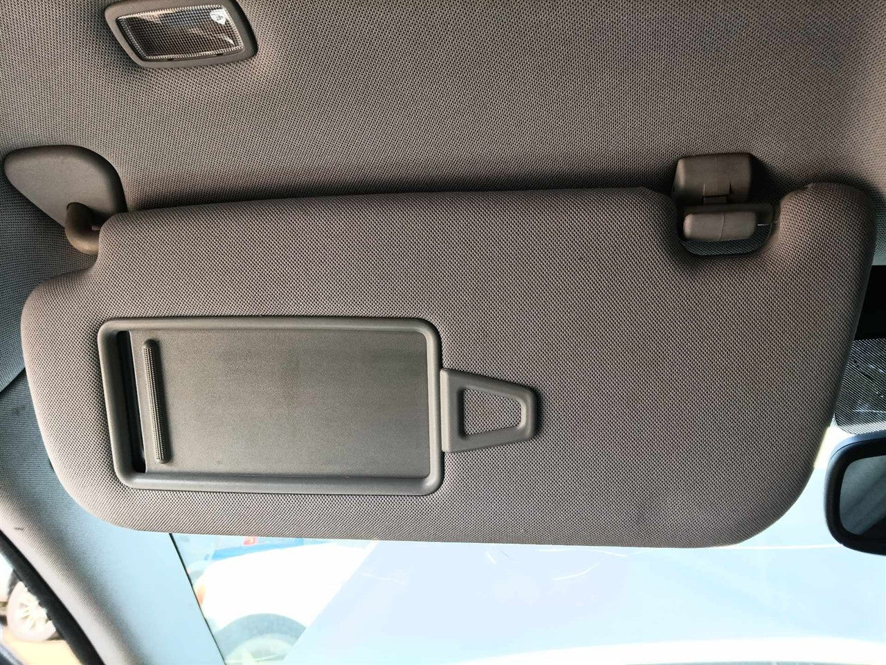 2009 thru 2014 Hyundai Genesis Driver Side Left Sun Visor Sdn with sunroof L