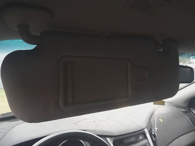 2011 thru 2015 Hyundai Sonata Driver Side Left Sun Visor roof illuminated metal L