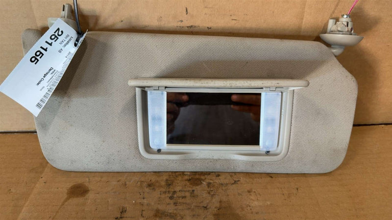 2013 thru 2017 Honda Accord Passenger Side Right Sun Visor illuminated R
