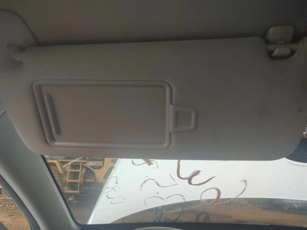 2016 thru 2020 KIA Optima Driver Side Left Sun Visor VIN 5 with sunroof L