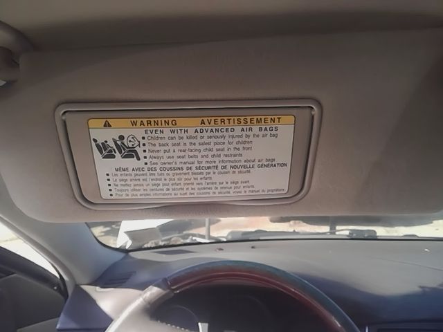 2004 Lexus ES330 Driver Side Left Sun Visor illuminated L