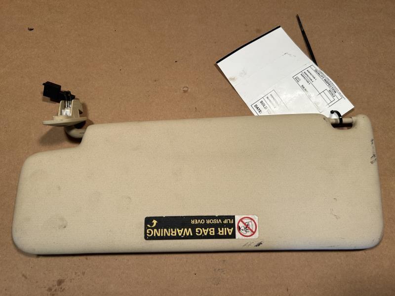 2003 thru 2010 Volkswagen Beetle Passenger Side Right Sun Visor Convertible R