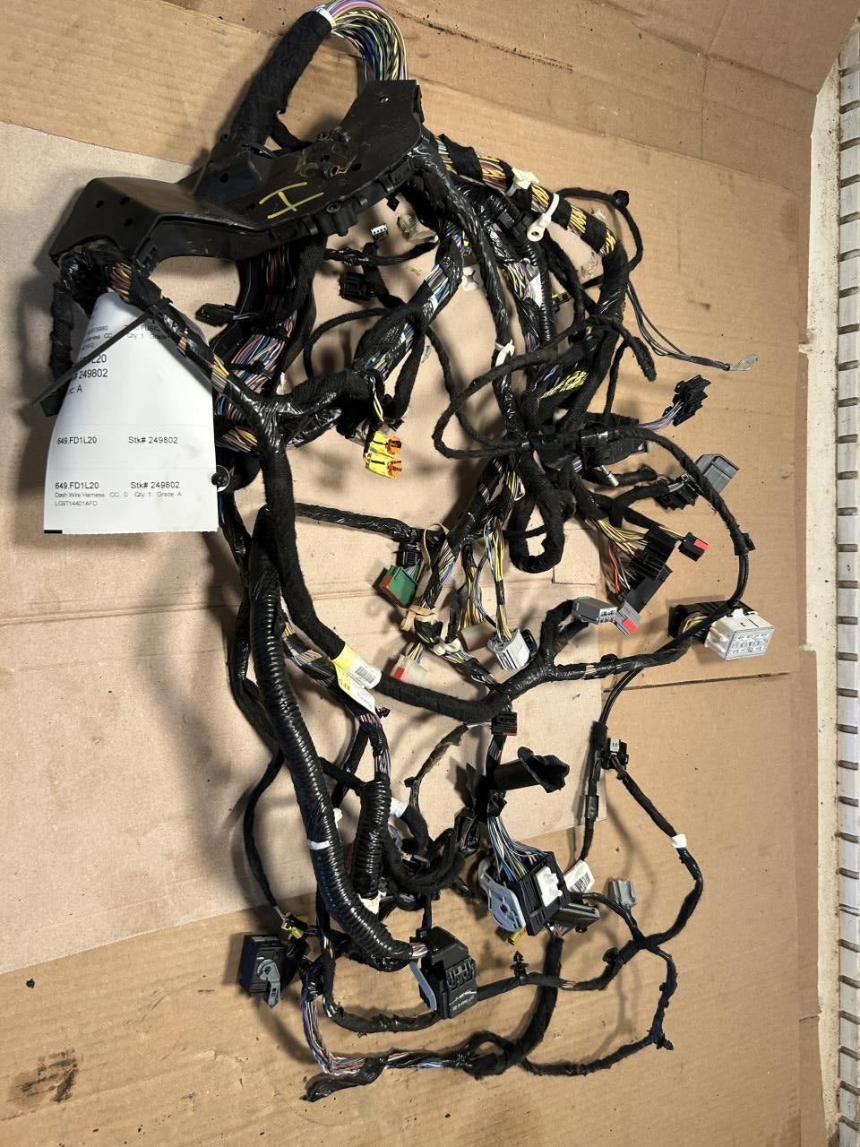 2020 Ford Fusion Dash Wire Harness