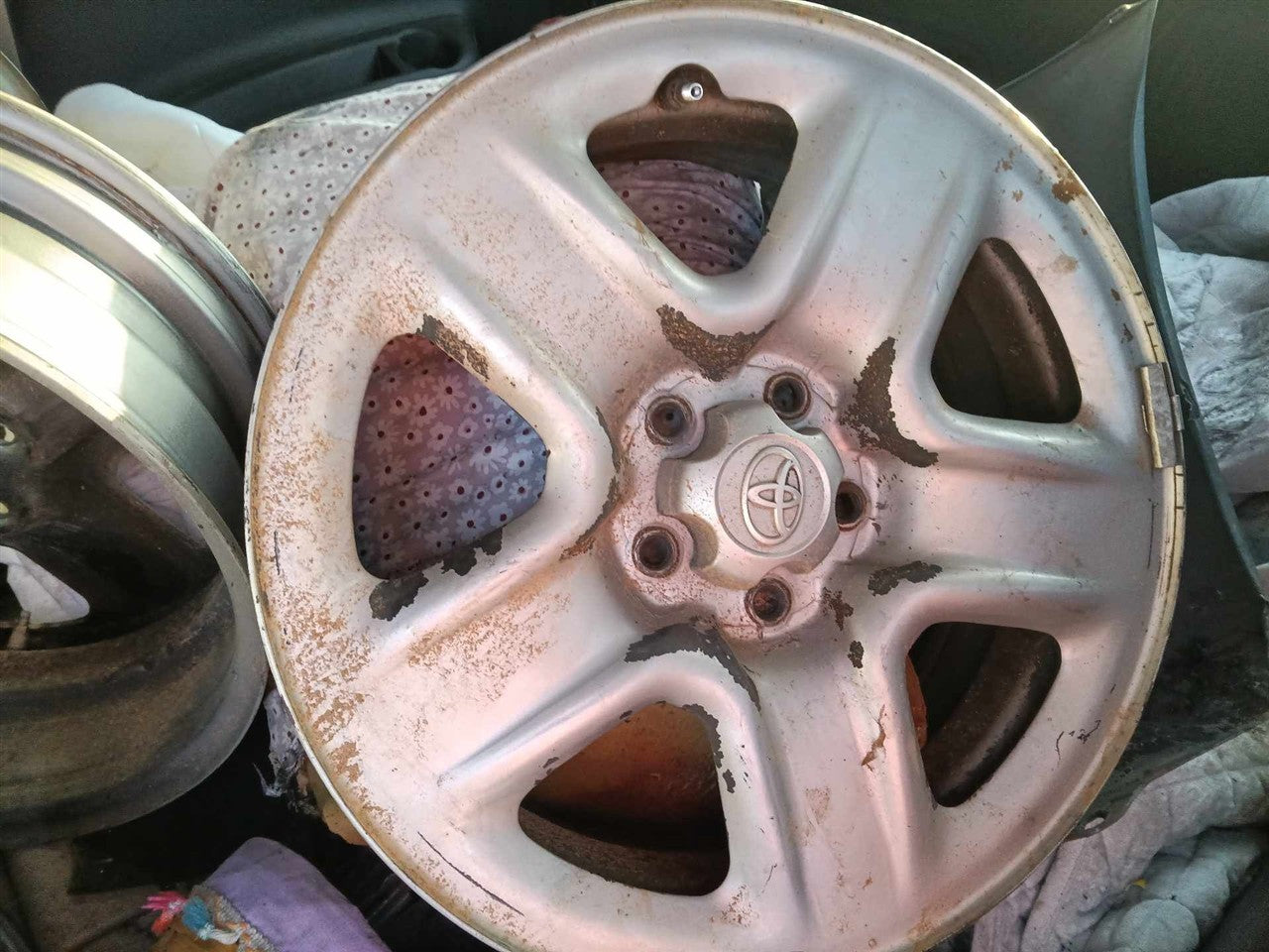 2006 thru 2012 Toyota RAV4 Wheel Rim 17x6 1 2 steel