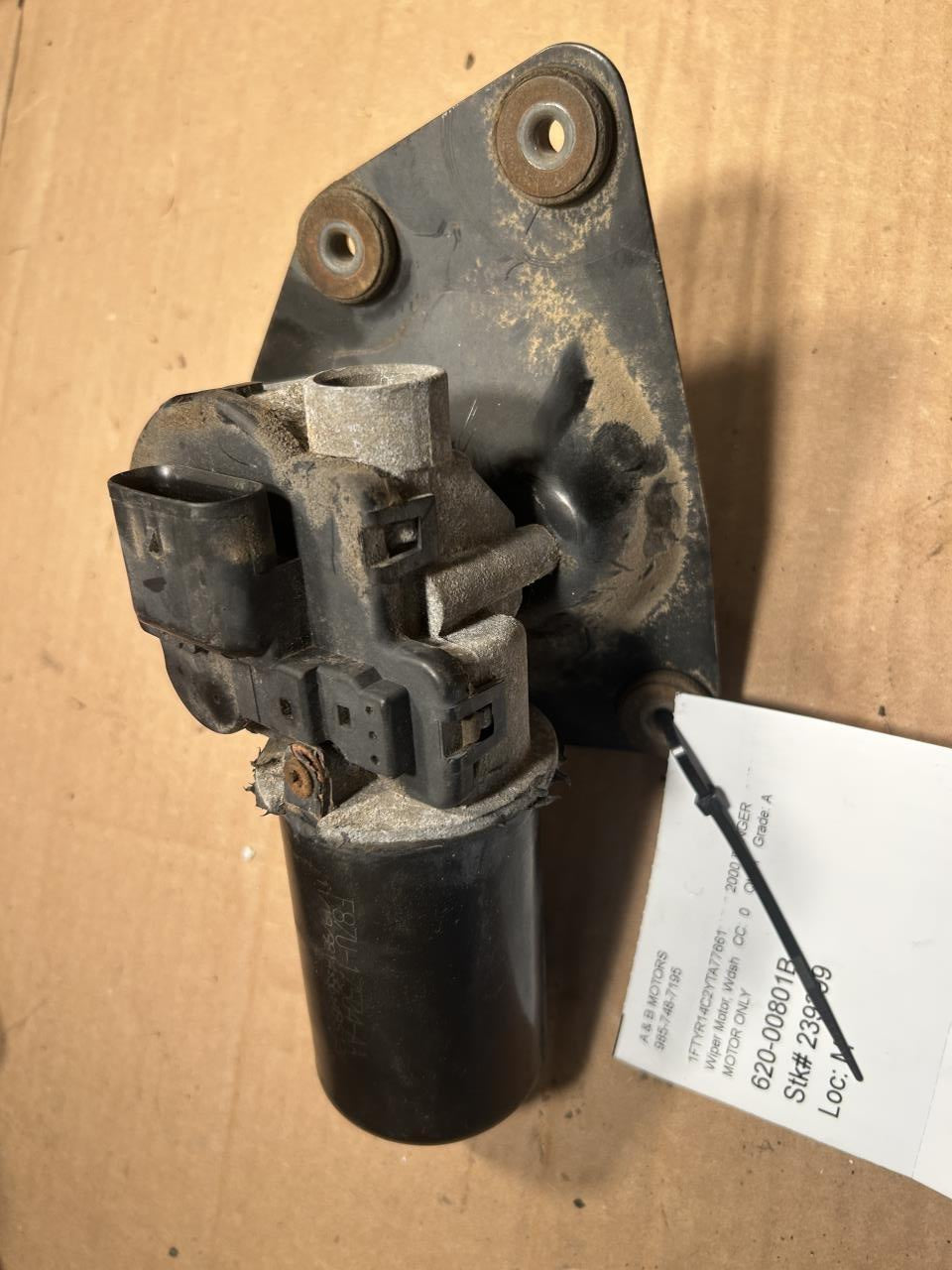 1995 thru 2007 Ford Ranger, Mazda B2300, Mazda B3000, Mazda B4000 and 3 more Wiper Motor Wdsh