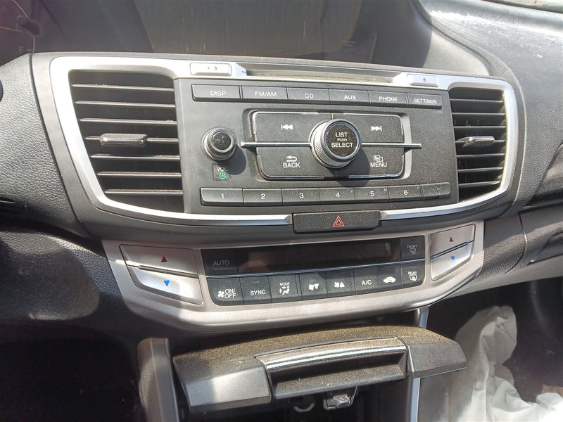 2013 2014 2015 Honda Accord Radio Stereo Audio Head Unit Sdn receiver and face panel Sport