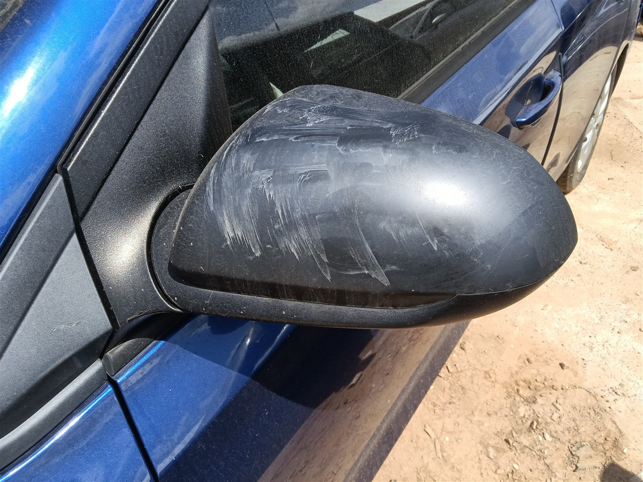 2018 thru 2022 Hyundai Accent Left Driver Side View Door Mirror without turn signal non heated L