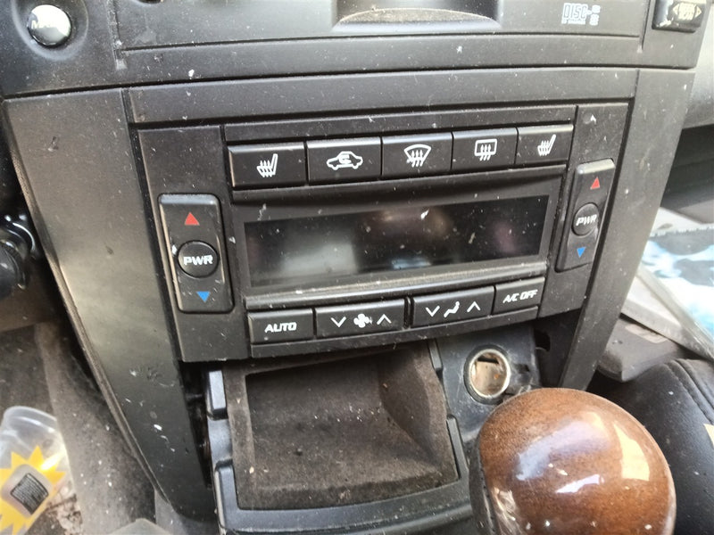 2005 2006 Cadillac CTS AC Heater Temperature Climate Control Unit main auxiliary opt CJ2 heated seats KA1