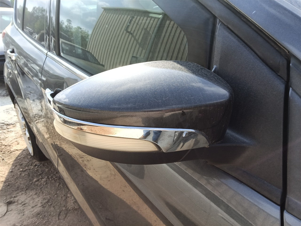 2013 2014 2015 2016 Ford Escape Right Passenger Side View Door Mirror Power without blind spot alert with heated