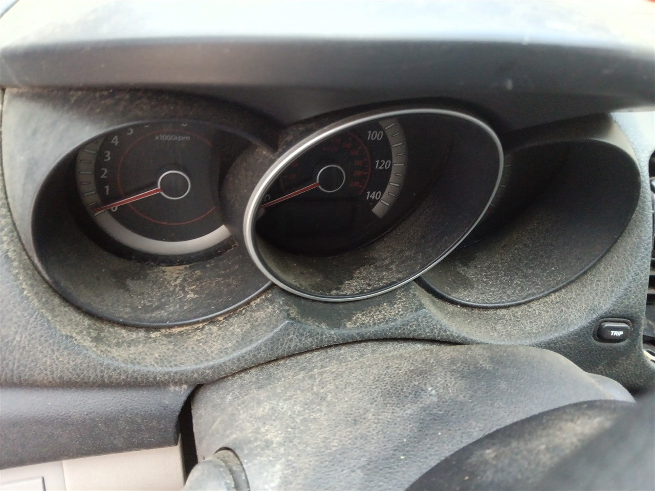 2010 KIA Forte Speedometer Instrument Gauge Cluster 2.0L with integral display AT ID 940111M011
