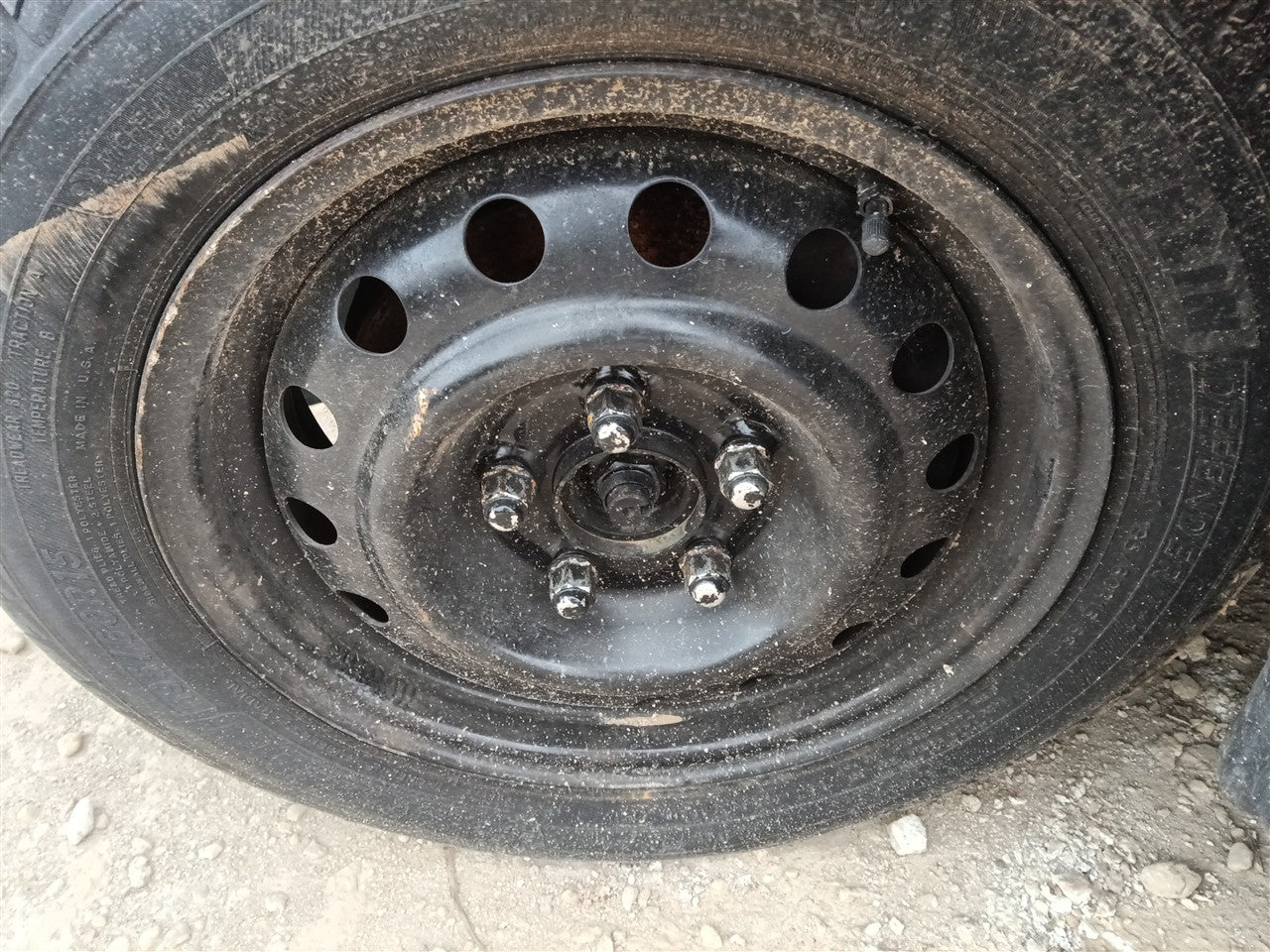 2010 2011 2012 2013 KIA Forte Wheel Rim road steel 13 hole