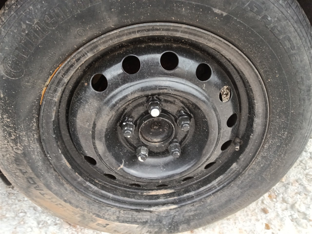 2010 2011 2012 2013 KIA Forte Wheel Rim road steel 13 hole