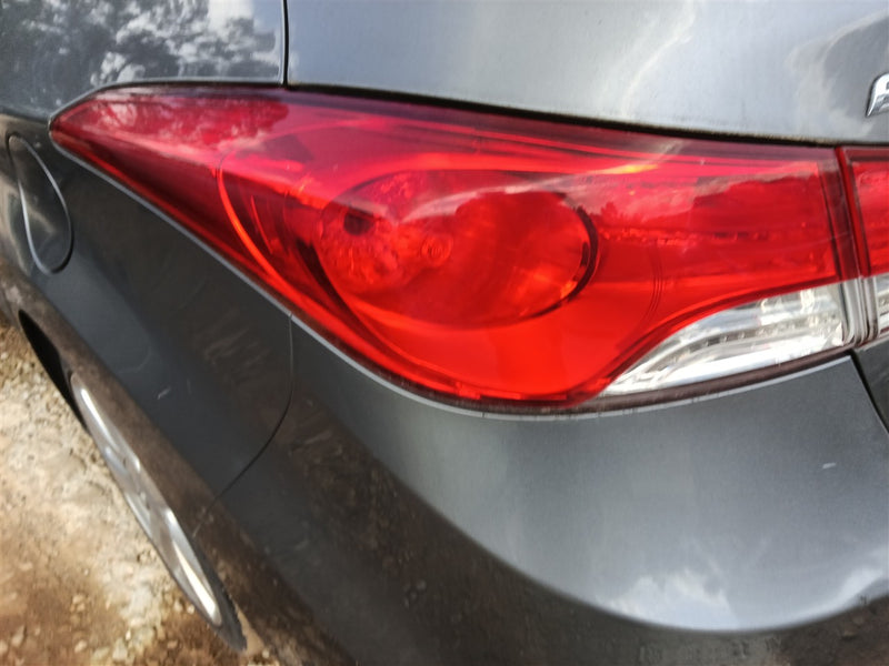 2011 2012 2013 Hyundai Elantra Driver Side Left Tail Light Lamp Assembly Sdn quarter panel mounted US built L