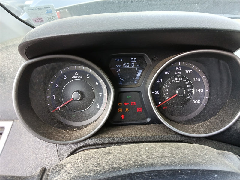 2013 Hyundai Elantra Speedometer Instrument Gauge Cluster Sdn MPH US market built AT