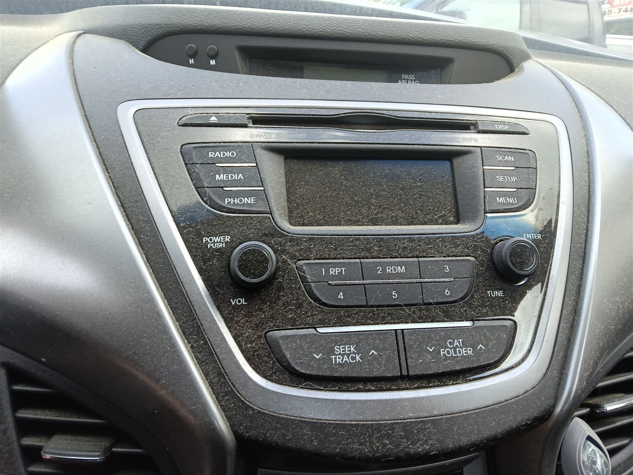 2011 2012 2013 Hyundai Elantra Radio Stereo Audio Head Unit receiver AM FM CD MP3 ID 961703X100