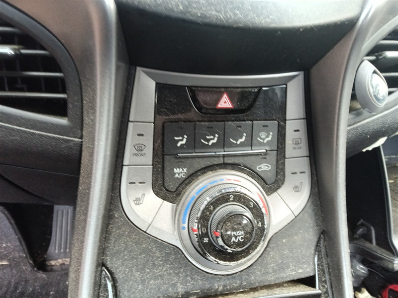 2011 2012 2013 Hyundai Elantra AC Heater Temperature Climate Control Unit heated seats