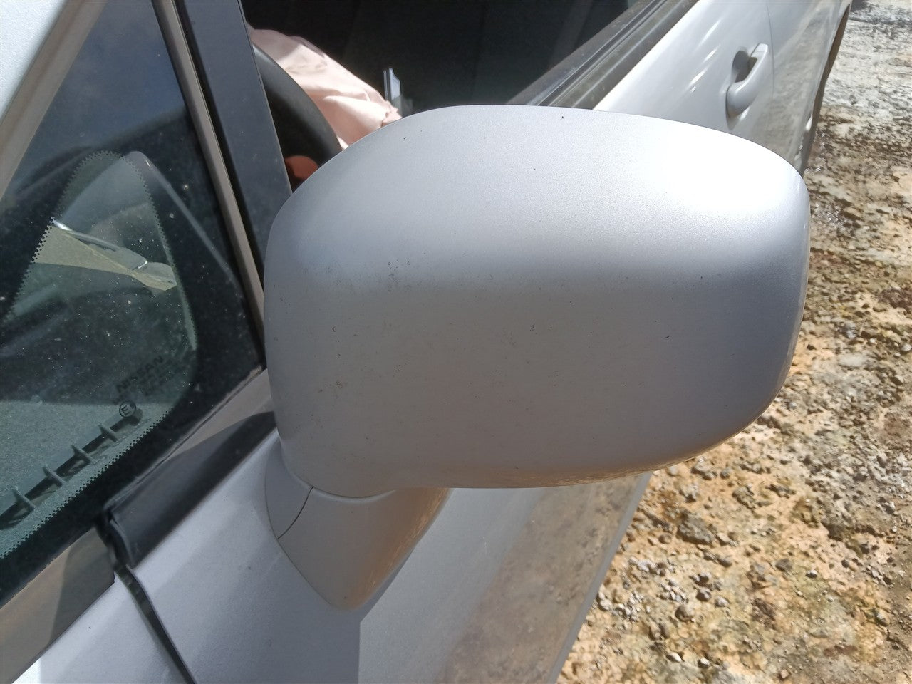 2008 thru 2012 Nissan Versa Left Driver Side View Door Mirror Power L
