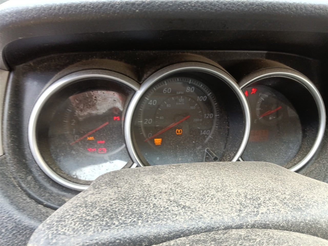 2012 Nissan Versa Speedometer Instrument Gauge Cluster Htbk MPH AT S