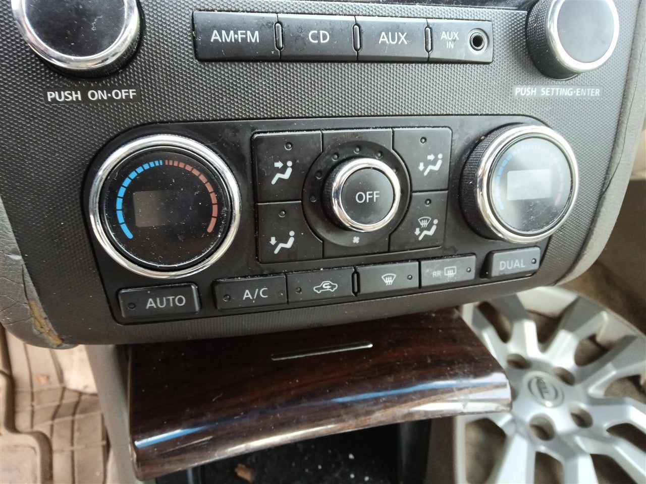 2007 thru 2013 Nissan Altima AC Heater Temperature Climate Control Unit