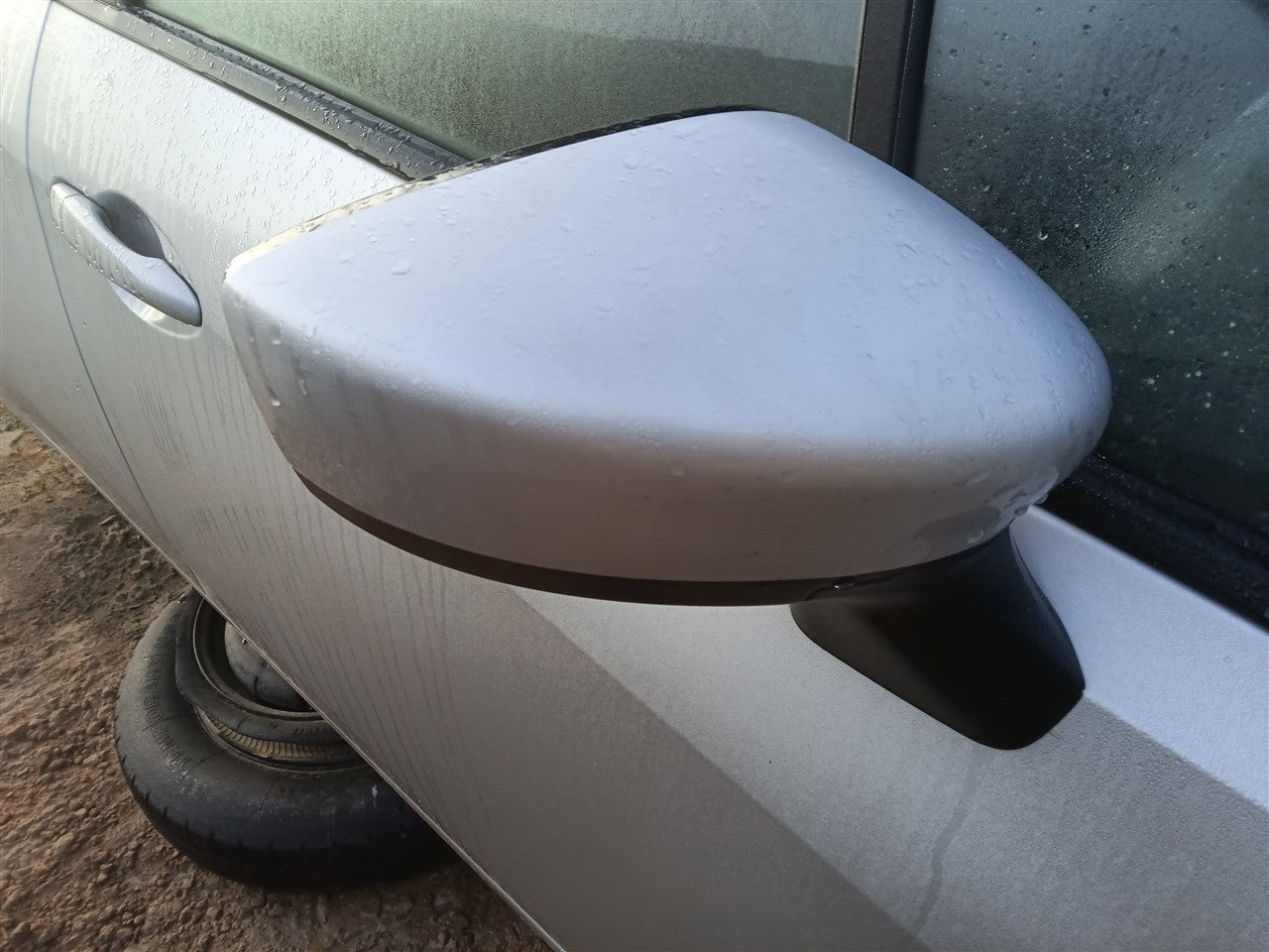 2022 2023 2024 2025 Nissan Versa Right Passenger Side View Door Mirror power without integral turn signal heated
