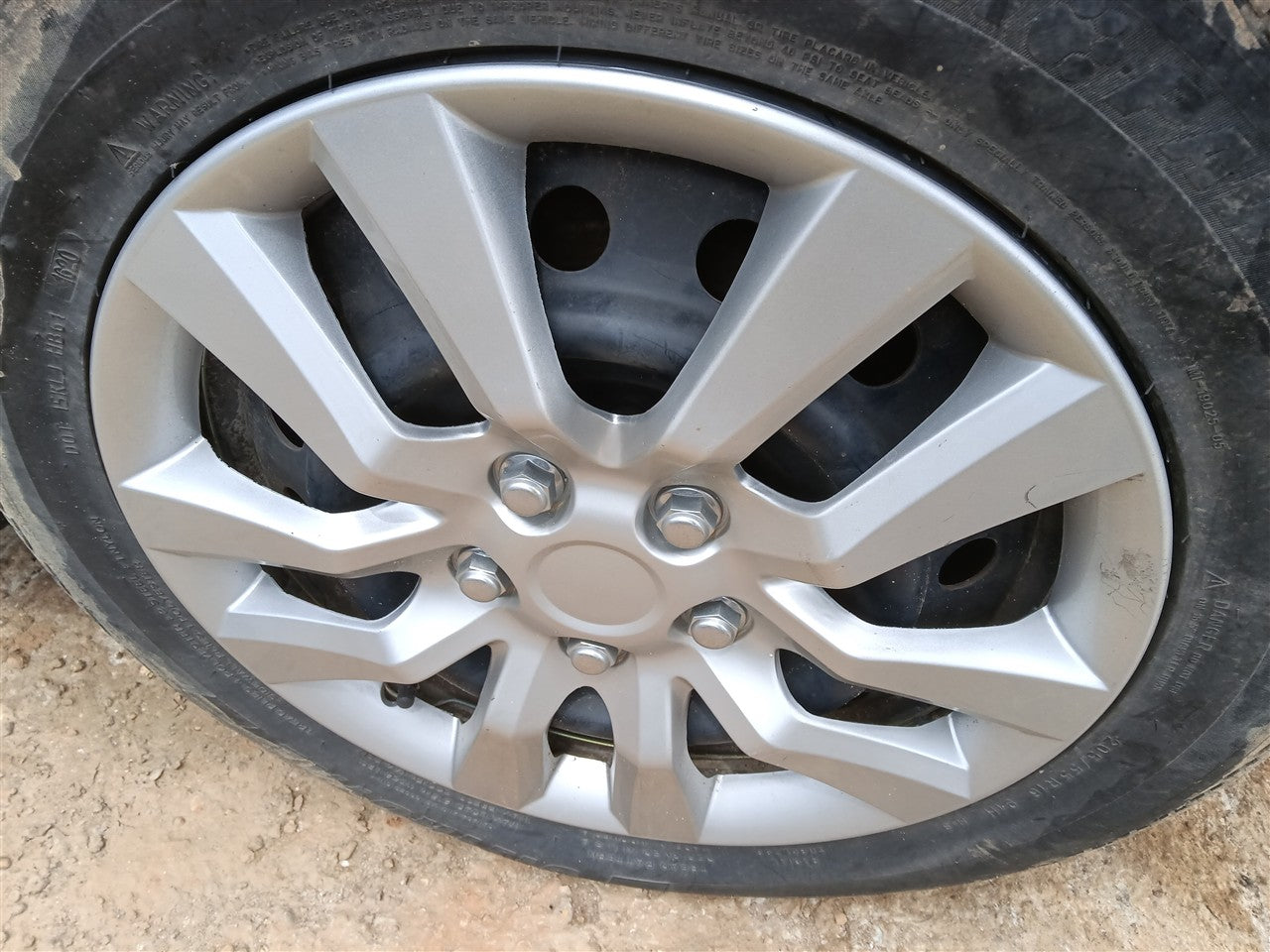 2009 thru 2019 Toyota Corolla, Toyota Matrix Wheel Rim 16x6 1 2 steel
