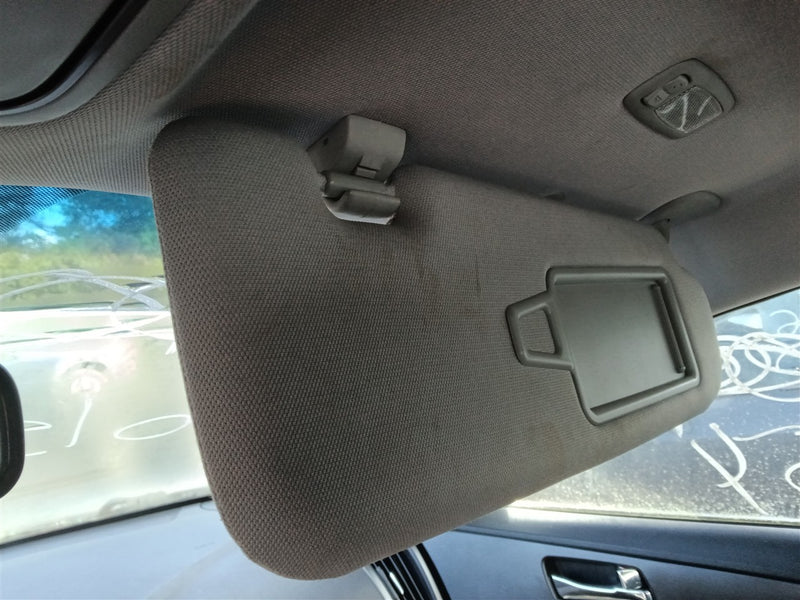 2011 thru 2015 Hyundai Sonata Passenger Side Right Sun Visor roof illuminated metal R