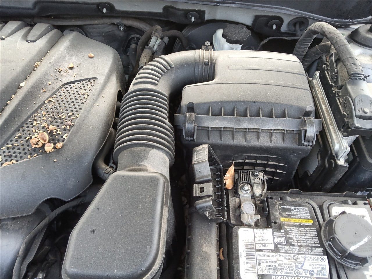 2011 thru 2015 KIA Optima, Hyundai Sonata Air Cleaner Intake Filter Box 2.4L